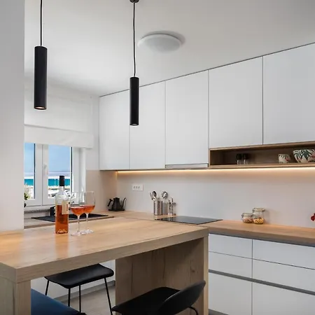 וילה Sunset Bay - Amazing View And Large Heated Pool Ljubač