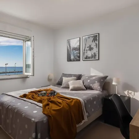 Sunset Bay - Amazing View And Large Heated Pool וילה Ljubač